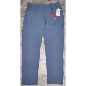 Redvanly Kent Trouser Pants Mens Size XL Light Blue Stretch Athleisure - NWT
